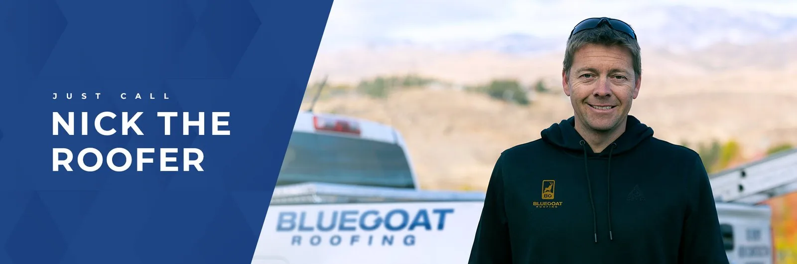 Just call Nick the Roofer. Blue Goat Roofing owner serving Boise Idaho