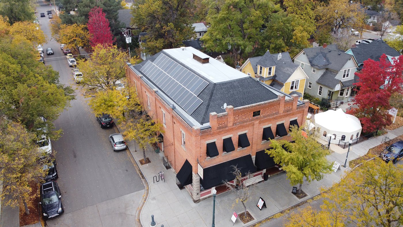 Commercial roof installation in Boise Idaho by Blue Goat Roofing